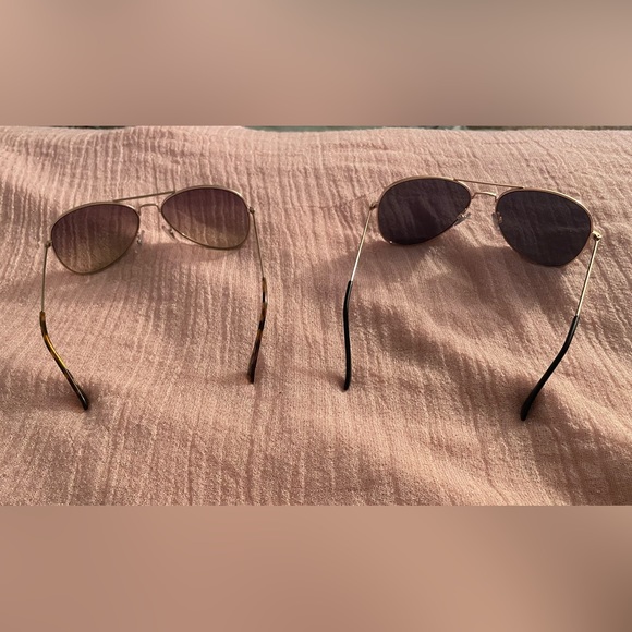 Pair of Nordstrom Rack Aviator Sunglasses - Picture 5 of 9